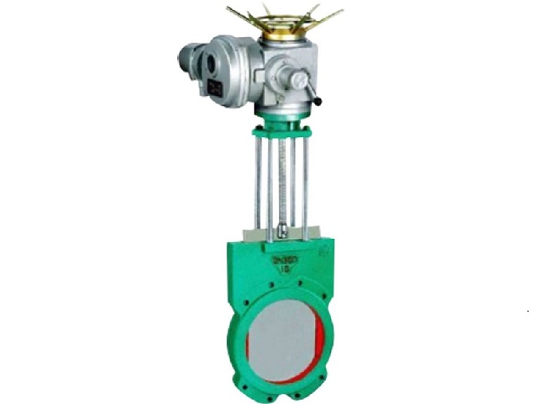 Electric slurry valve